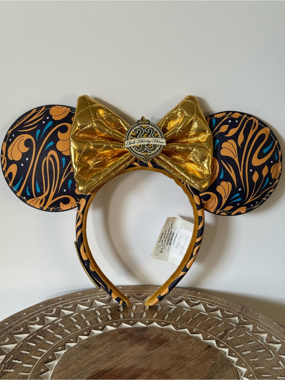 Disney Club 33 Alfred Collection Loungefly Ears Headband 2024 Exclusive